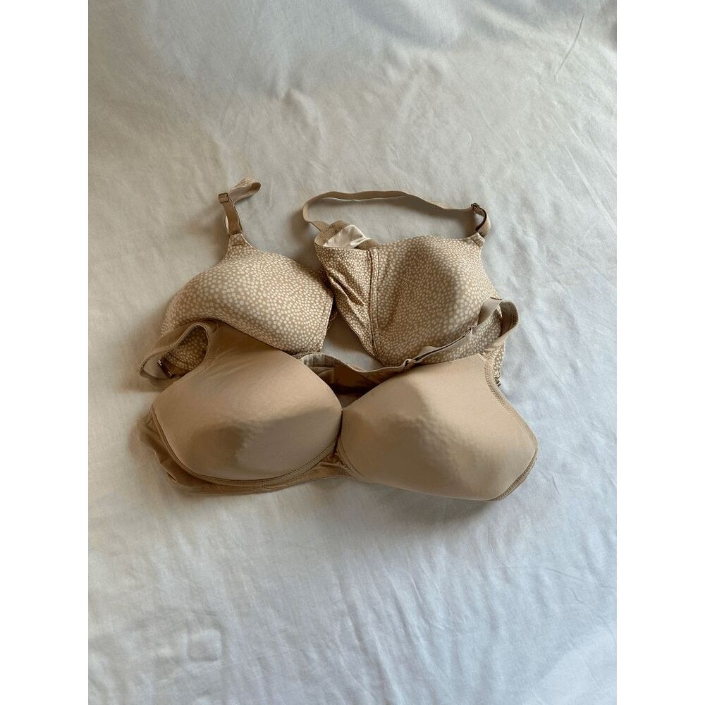 Bra Set, Size 42 D, Beige, Secret Treasure & Olga, Two Bras